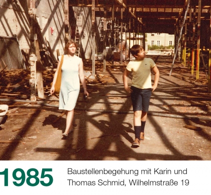 1985, Karin und Thomas Schmid