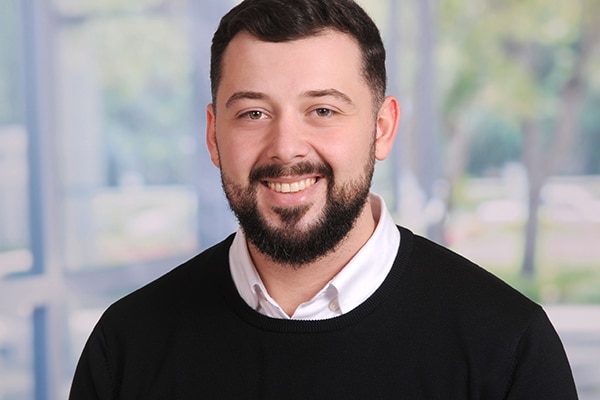 Porträtfoto eines Mitarbeiters der GVG