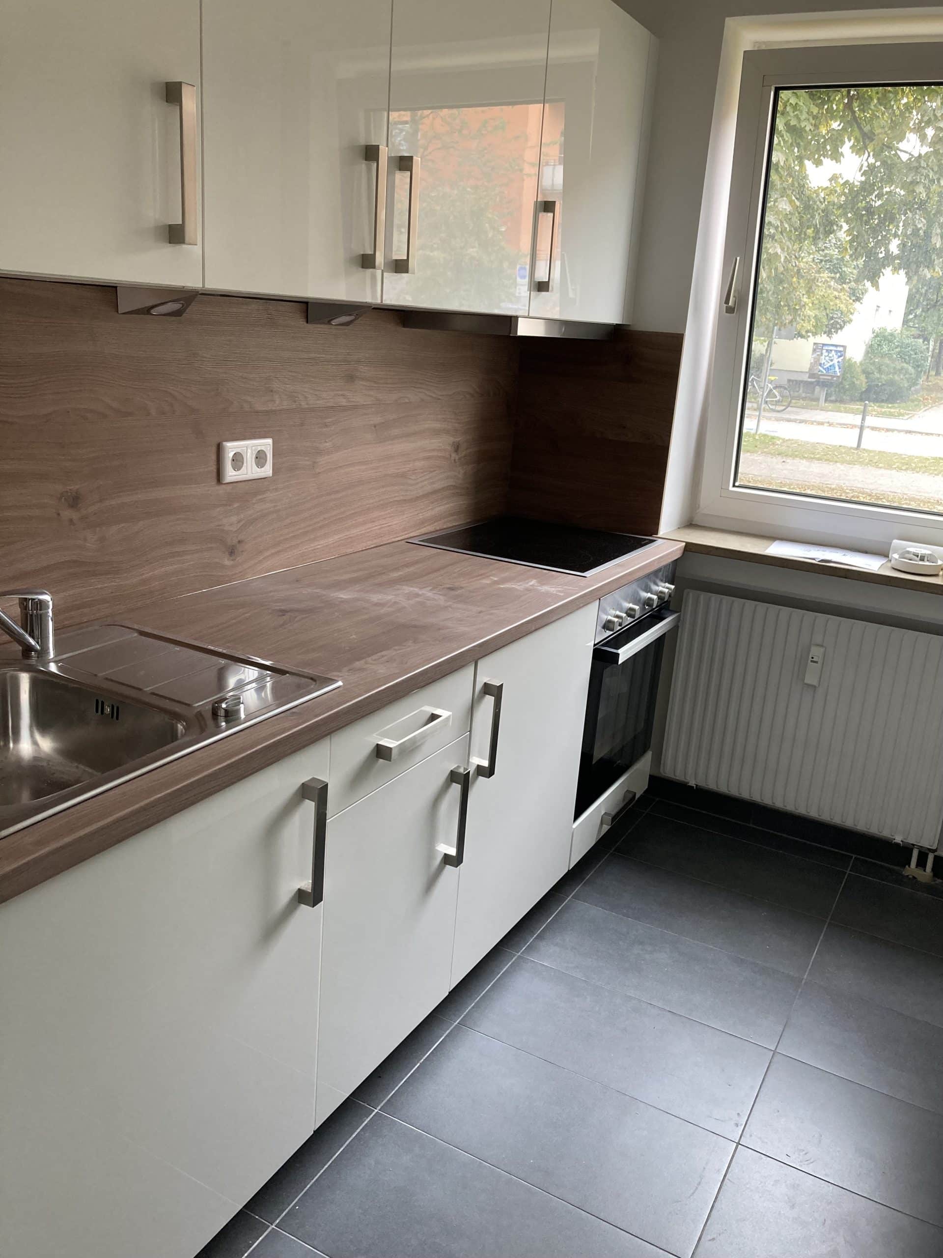 Küche Vergleichswohnung